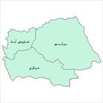 نقشه-ي-بخش-هاي-شهرستان-مريوان