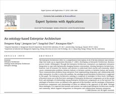 مقاله ترجمه شده معماری سازمانی مبتنی بر آنتولوژی