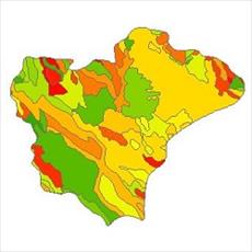 نقشه زمین شناسی شهرستان ایجرود