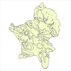 نقشه کاربری اراضی شهرستان بروجن