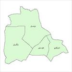 نقشه-ی-بخش-های-شهرستان-ایرانشهر