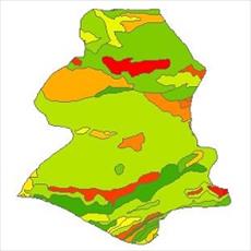 نقشه زمین شناسی شهرستان سوادکوه