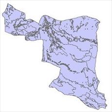نقشه کاربری اراضی شهرستان کهنوج