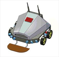 فایل ربات طراحی شده در سالیدورک