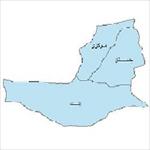 نقشه-ی-بخش-های-شهرستان-نور