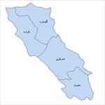 نقشه-ی-بخش-های-شهرستان-اسلام-آباد-غرب