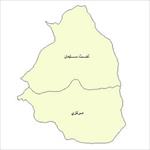 نقشه-ی-بخش-های-شهرستان-تکاب