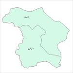 نقشه-ی-بخش-های-شهرستان-پیرانشهر