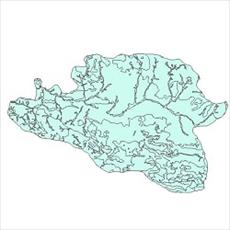 نقشه کاربری اراضی شهرستان سنقر