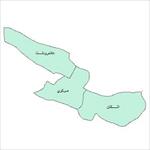 نقشه-ی-بخش-های-شهرستان-لامرد