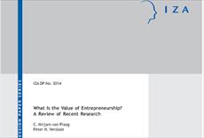 مقاله ترجمه شده با عنوان ارزش کارآفرینی در چیست؟ مروری بر تحقیقات اخیر
