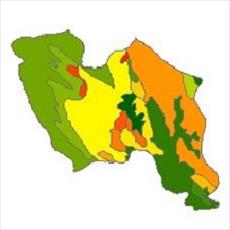 نقشه زمین شناسی شهرستان جوانرود