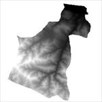 نقشه-مدل-رقومی-ارتفاعی-(dem)-شهرستان-چالوس-(واقع-در-استان-مازندران)