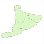 نقشه-ی-بخش-های-شهرستان-آستانه-اشرفیه