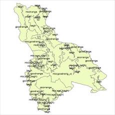 نقشه کاربری اراضی شهرستان چالدران