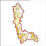 نقشه-ی-منحنی-های-هم-تبخیر-استان-آذربایجان-غربی