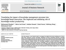 مقاله ترجمه شده با عنوان تأثیر فرآیندهای مدیریت دانش بر نوآوری مبتنی بر دانش: نقش نادیده گرفته شده و