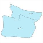 نقشه-ی-بخش-های-شهرستان-نوشهر