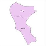نقشه-ی-بخش-های-شهرستان-رودان