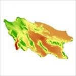 نقشه-مدل-رقومی-ارتفاعی-(dem)-شهرستان-شیراز-(واقع-در-استان-فارس)