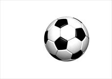 فایل توپ فوتبال طراحی شده در سالیدورک